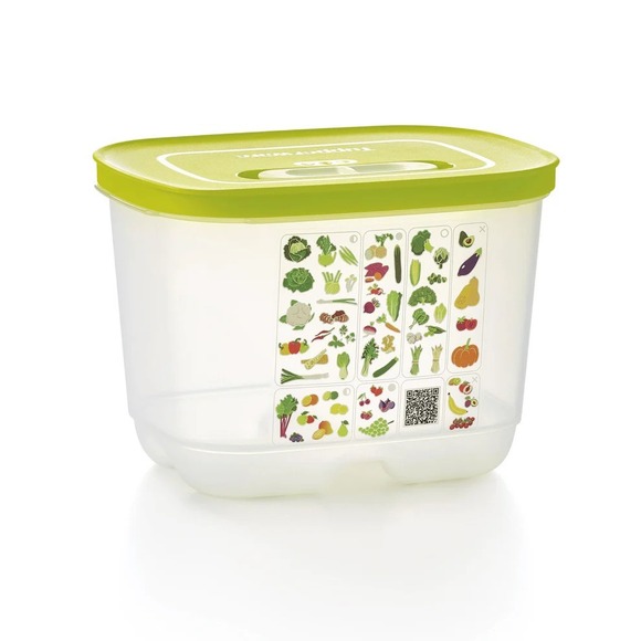 New Tupperware Fridgesmart Fridge Smart Small Deep 1.75 Qt Margarita Green Seal - Picture 1 of 3